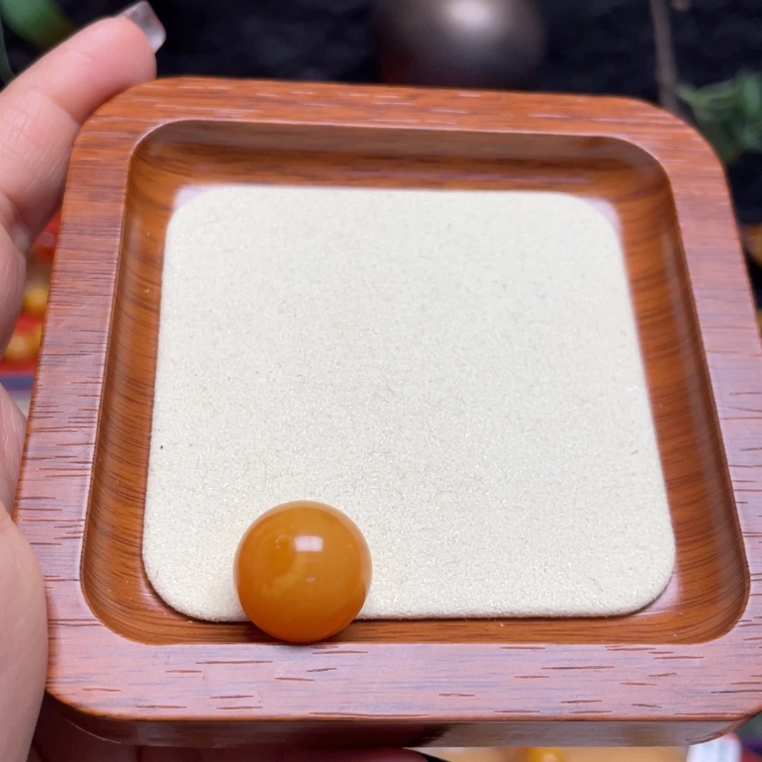 蜜蜡未镶嵌吊坠(不含链)单珠