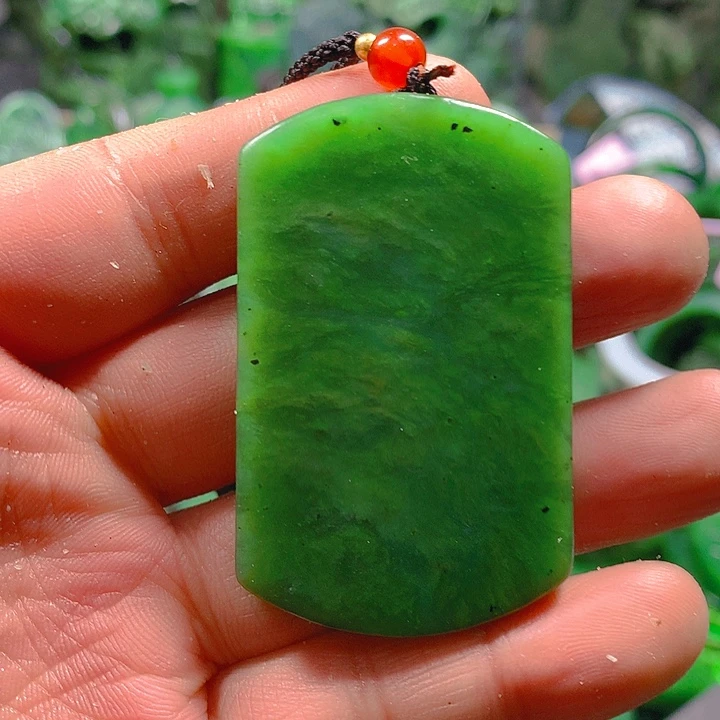 和田玉（碧玉）未镶嵌珠宝半成品