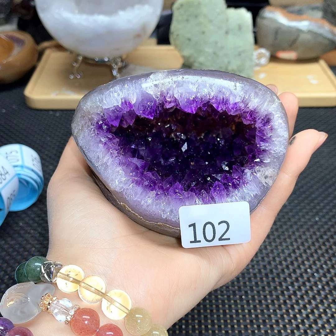 紫晶大型摆件（非配饰）未镶嵌