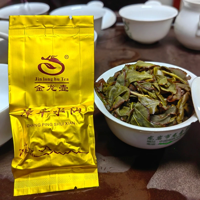 金龙壶 浓香型买1斤发1.5斤 漳平水仙茶500克 盒装办公用茶送礼茶