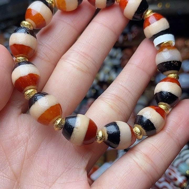 玛瑙/玉髓未镶嵌手链