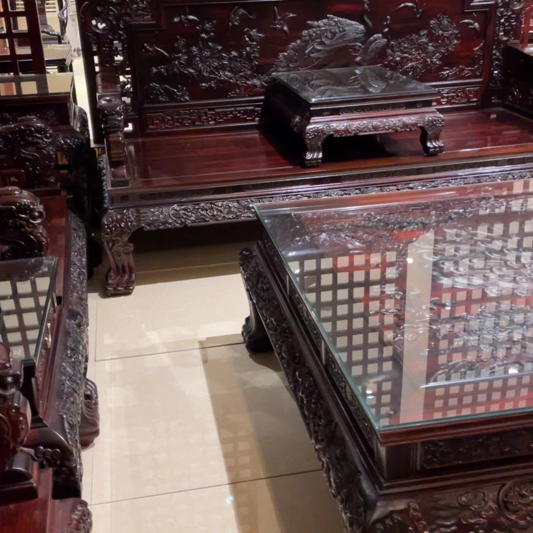 红酸枝木类成套家具