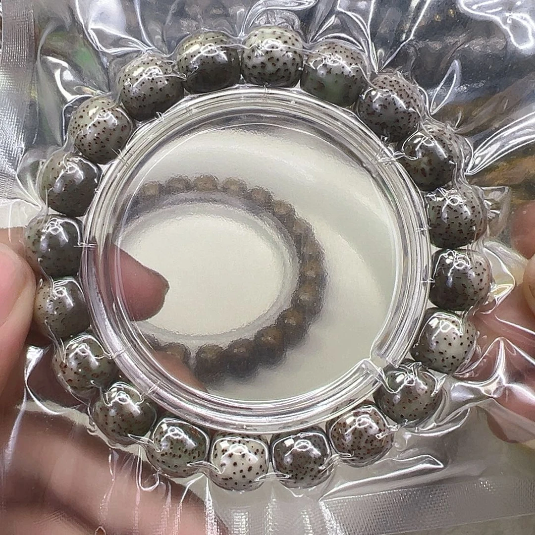 手串星月菩提72传说绿幽灵星月菩提12左右单圈