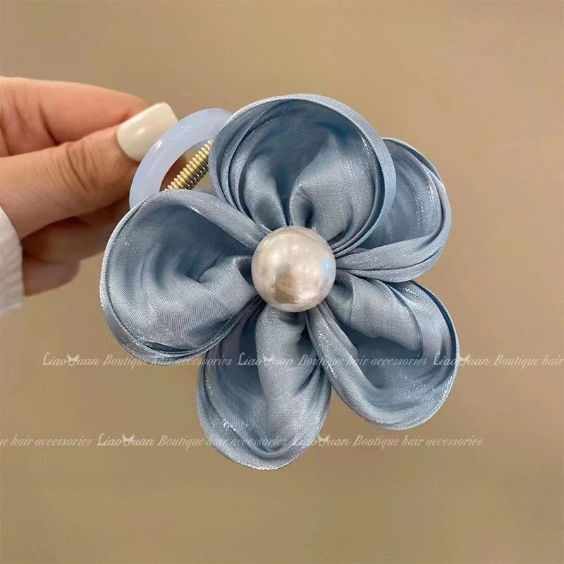 非金属锦纶耳饰 【春日花朵】超级好看且百搭气质轻奢