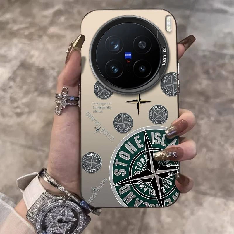 潮牌徽章适用vivox200Pro手机壳创意X200s小众男Y300i防摔保护套