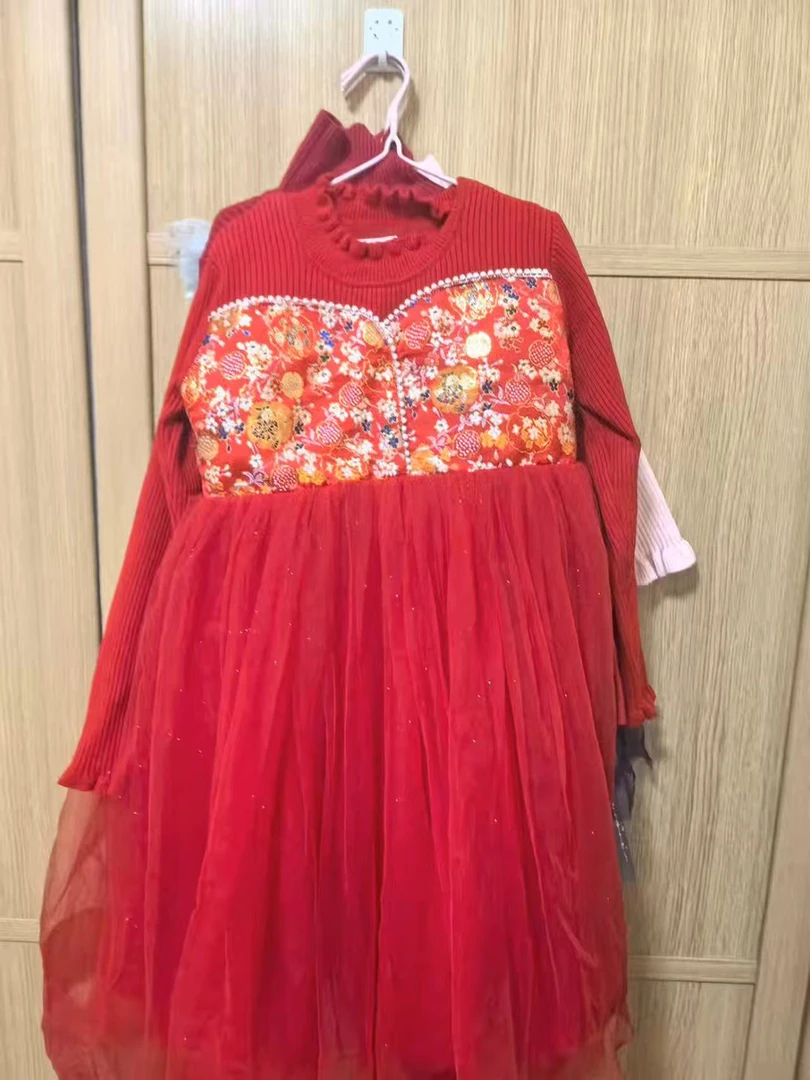 公主裙女可爱风秋季休闲风连衣裙纱裙女童礼服童装