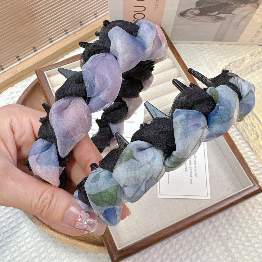 带齿韩国欧巴定制倒齿高颅顶发箍韩国2025夏天头箍气质