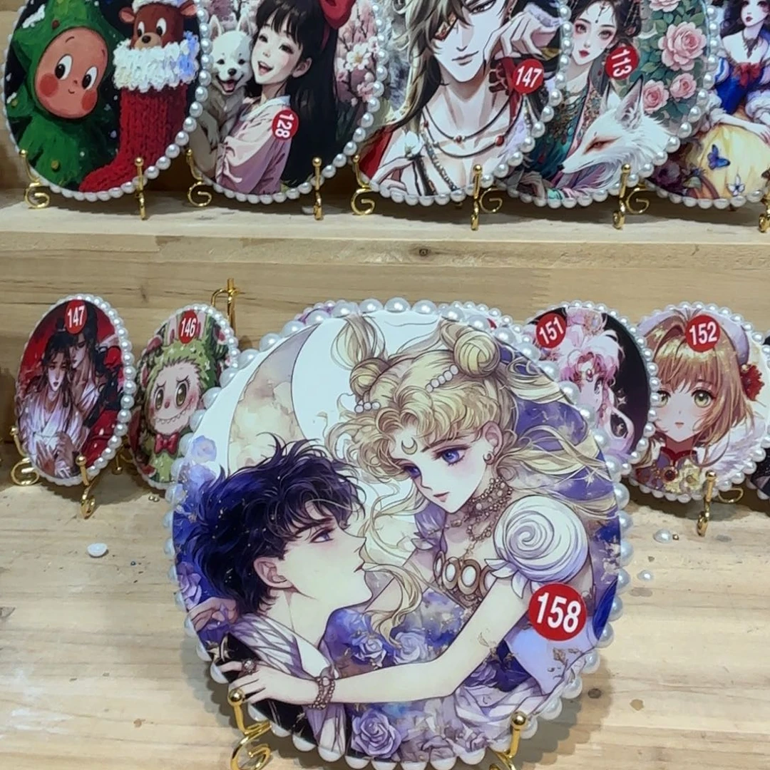 景德镇手绘花盆陶瓷16cm