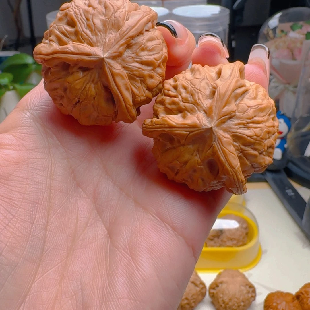 核桃把件40石门元宝奔