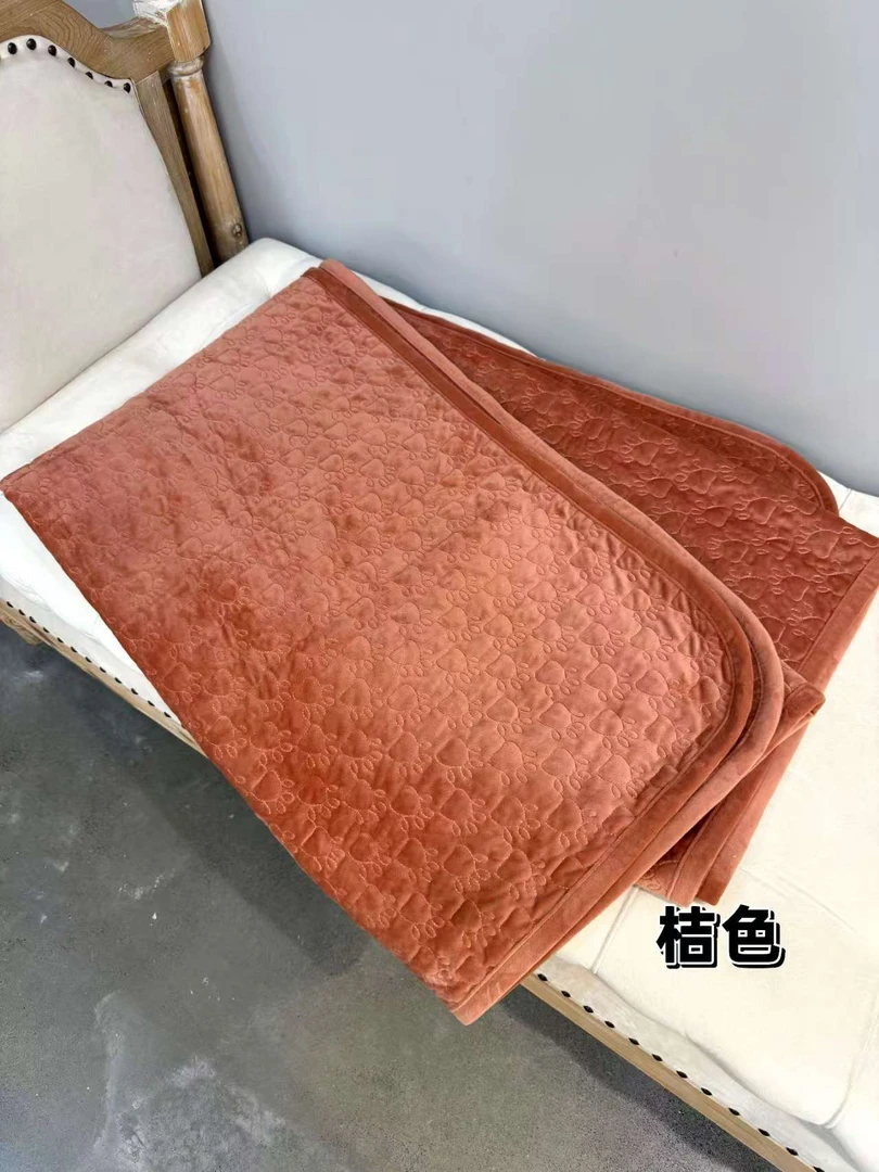 韩系双面宝宝绒单床盖150*200～G575微瑕