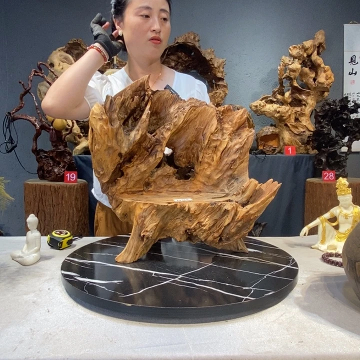 人***光木草木堂根艺摆件380