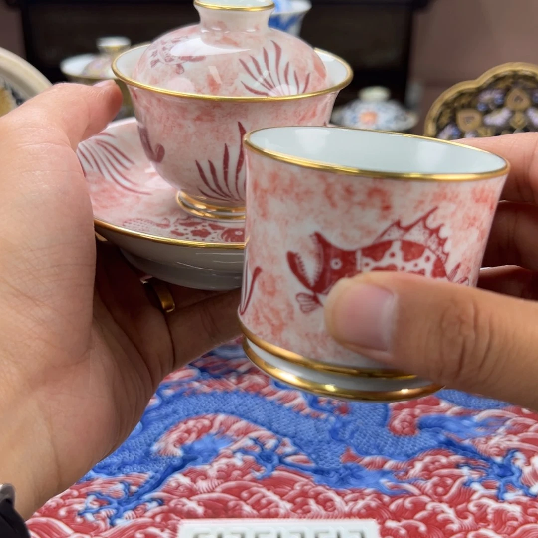 ****瓷片景德镇手工手绘陶瓷