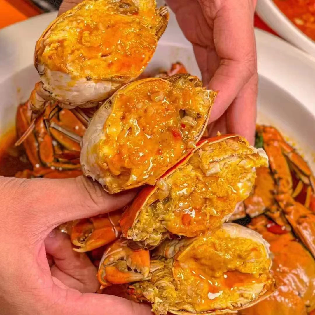 【肥蟹】盘锦河蟹公母1.1—1.3两/只20只左右稻田蟹基地直发包邮鲜活