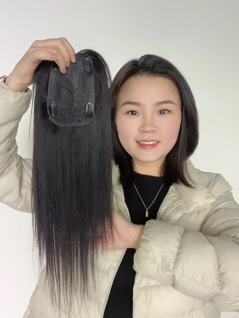 【静】9✖️14加大加宽黑天鹅，1比1还原头皮全真发