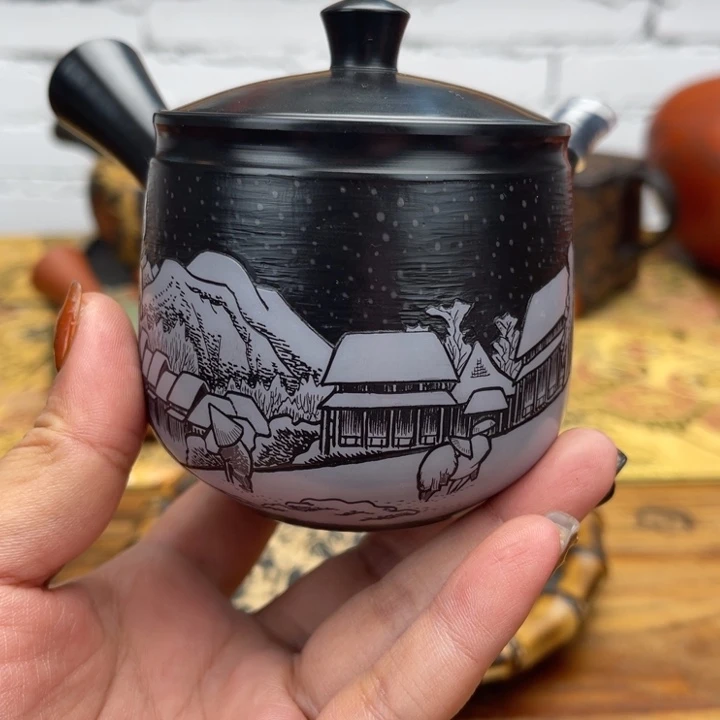 素***娴常滑宝生庵高资茶壶