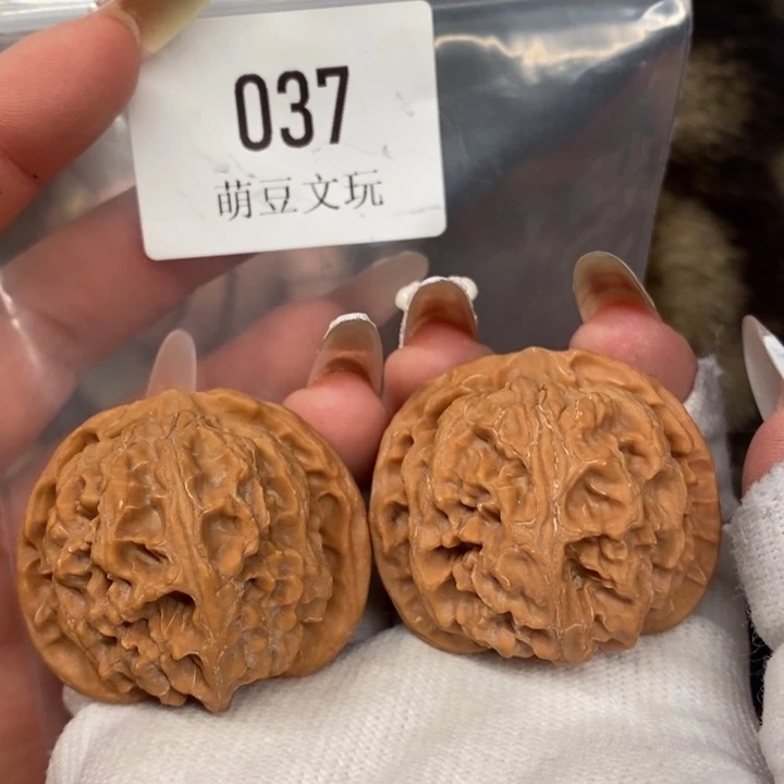 把件文玩核桃默认微瑕037全品苹果园40尺