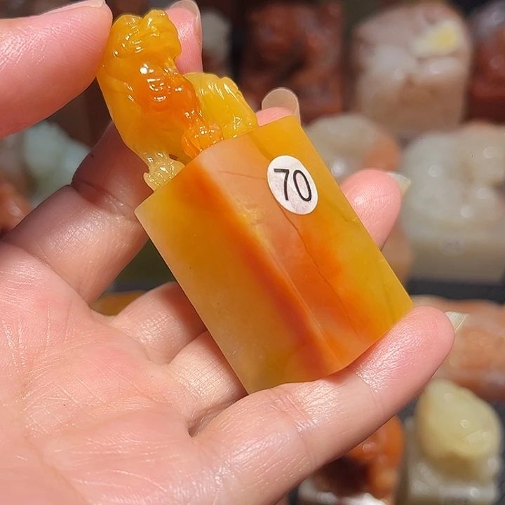 老挝石老挝保利石印章