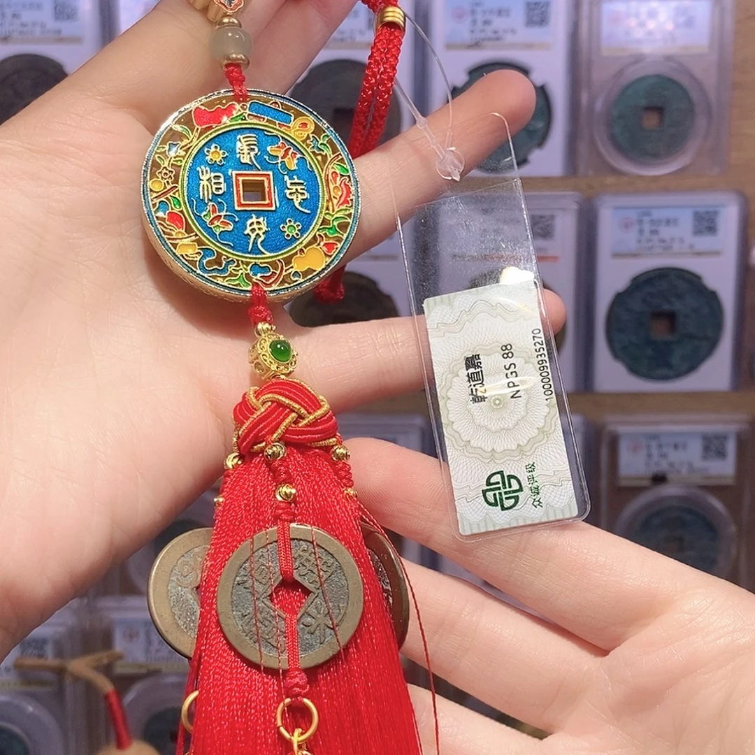 铜乾道嘉 掐丝珐琅款 众诚88分 5270