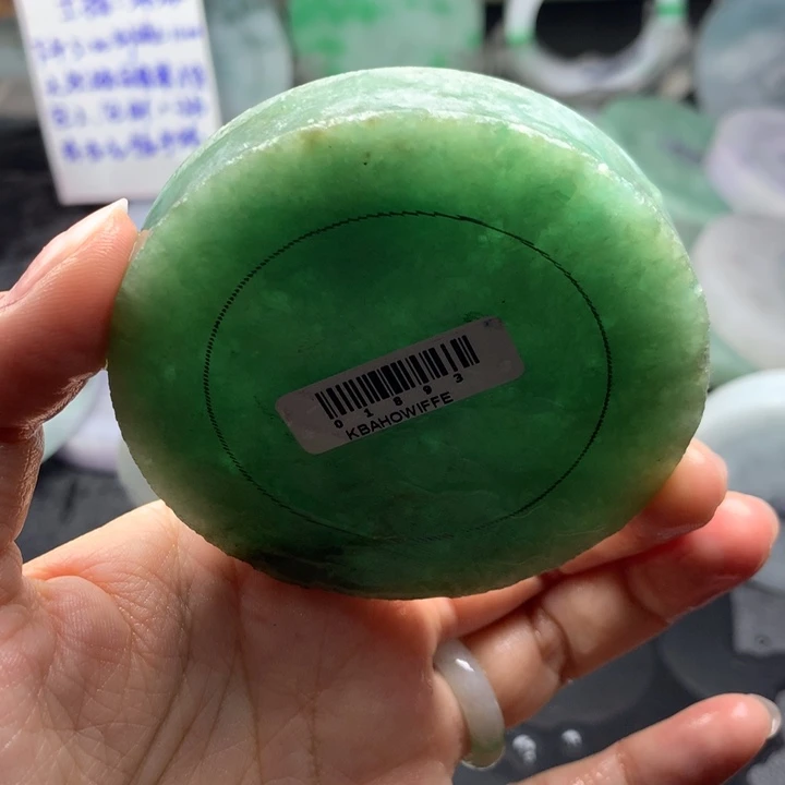 未镶嵌手镯定制翡翠