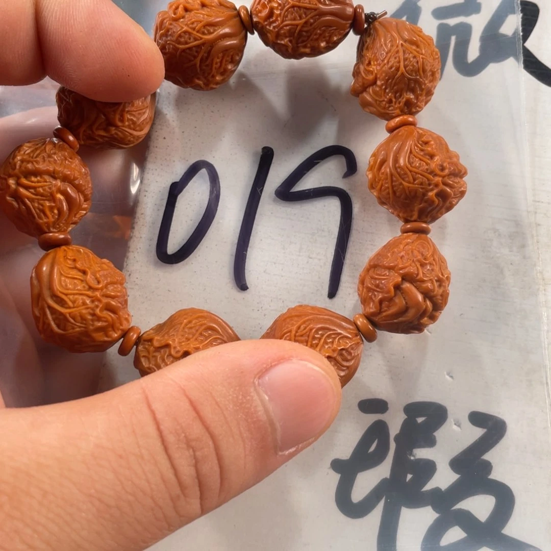 橄榄核手串/手链橄榄核雕工艺手串 瑕疵介意勿拍