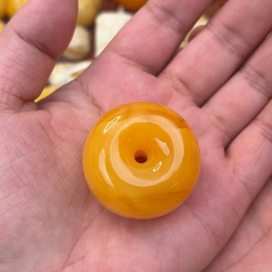 蜜蜡未镶嵌吊坠(不含链)