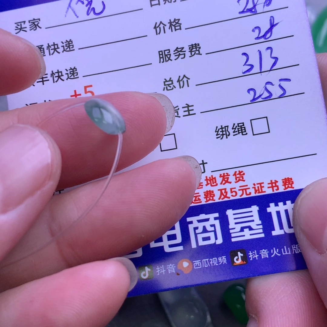 颈饰未镶嵌翡翠倪*