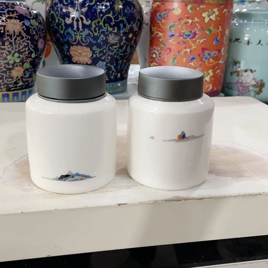 【闪购商品】罐陶瓷茶叶罐密封罐