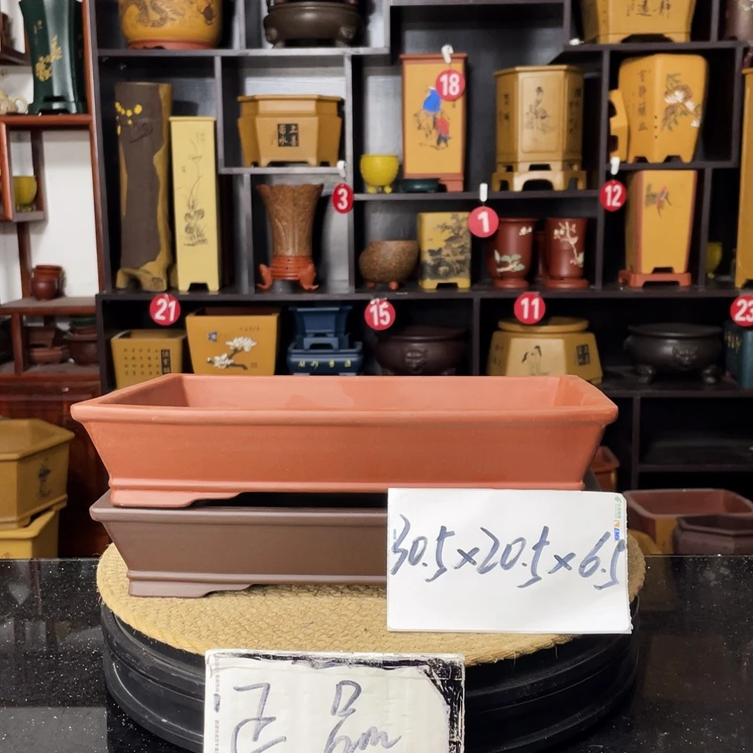 紫砂D-婉秋紫砂花盆