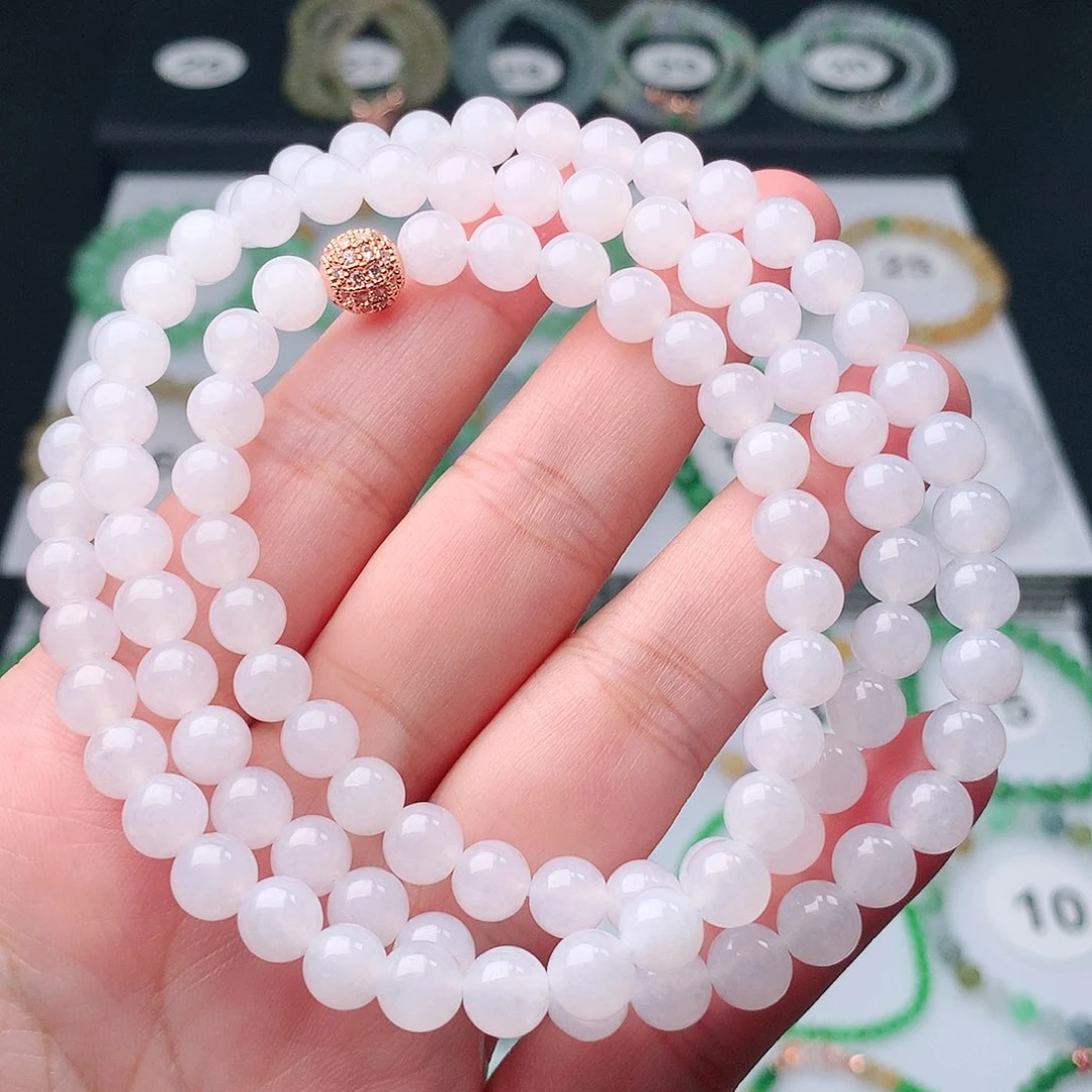 未镶嵌手串翡翠春*翡翠