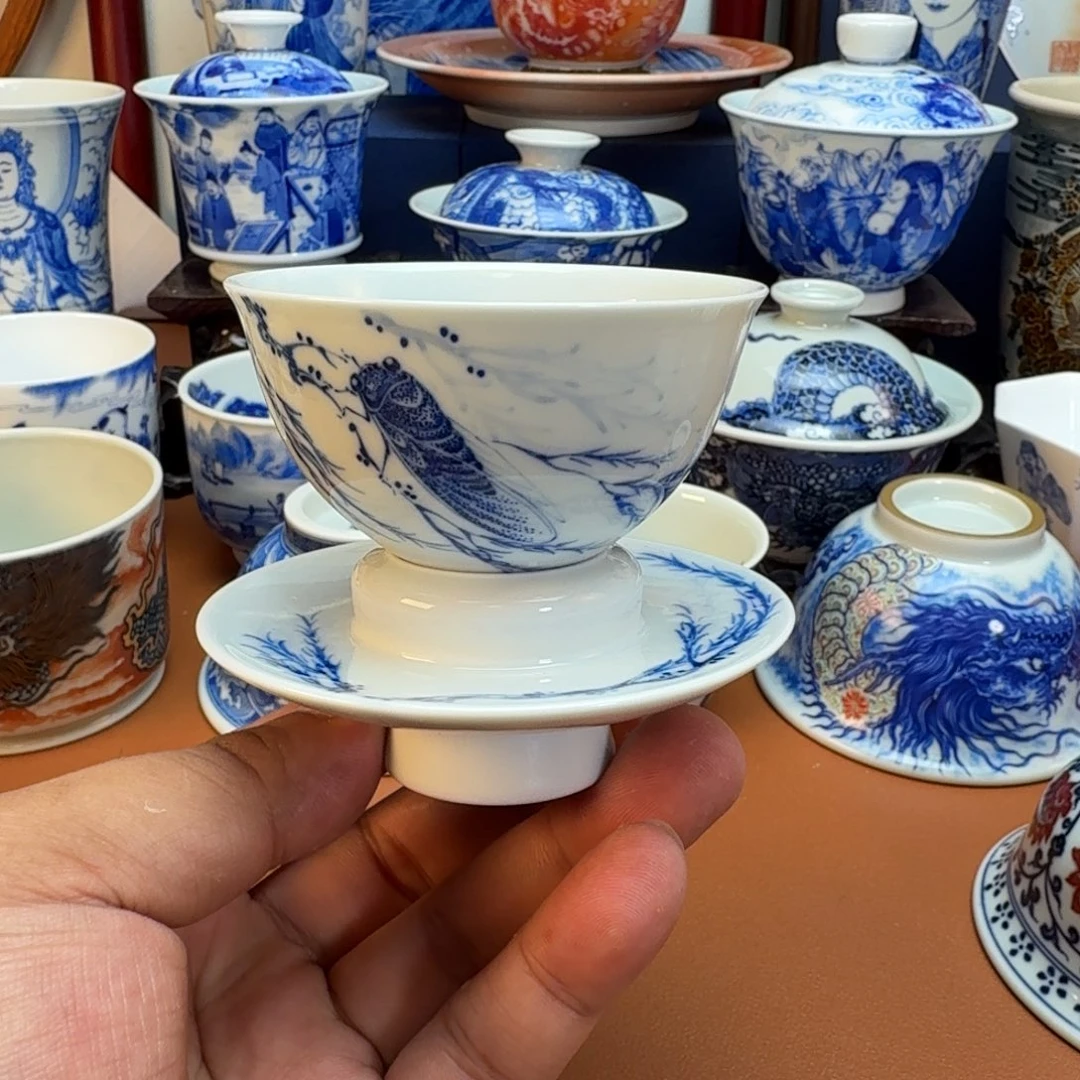 $***$杯子景德镇全手工手绘陶瓷