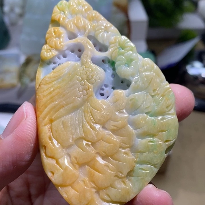 【闪购商品】颈饰未镶嵌翡翠凤凰