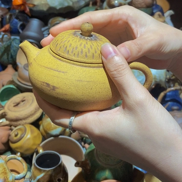 柴烧老岩泥高端茶器