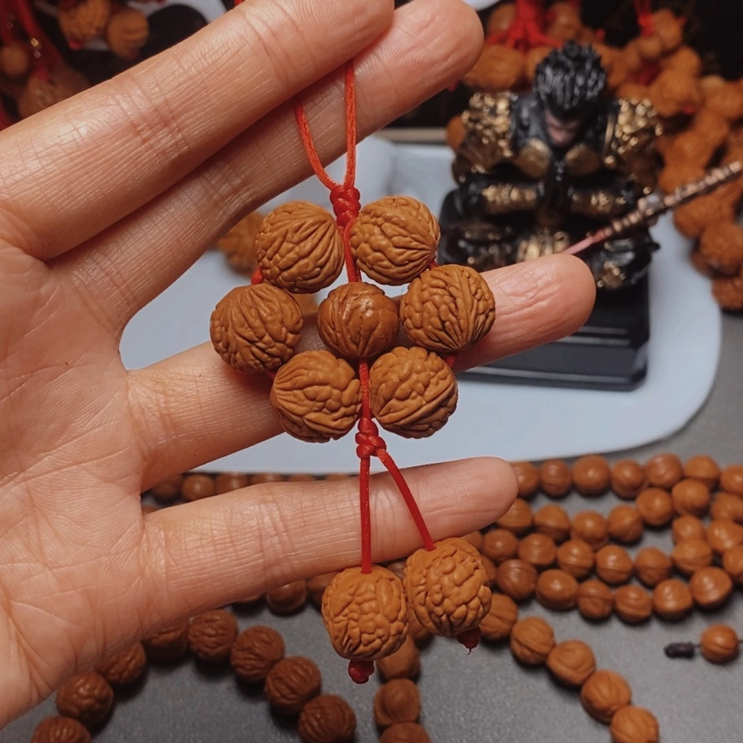 吊坠桃核桃枭挂件1