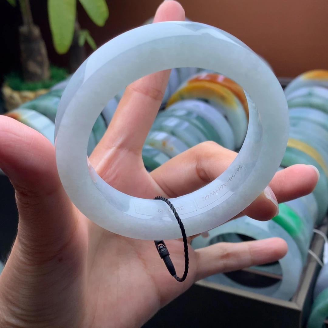 未镶嵌定制手镯定制翡翠定制54-58