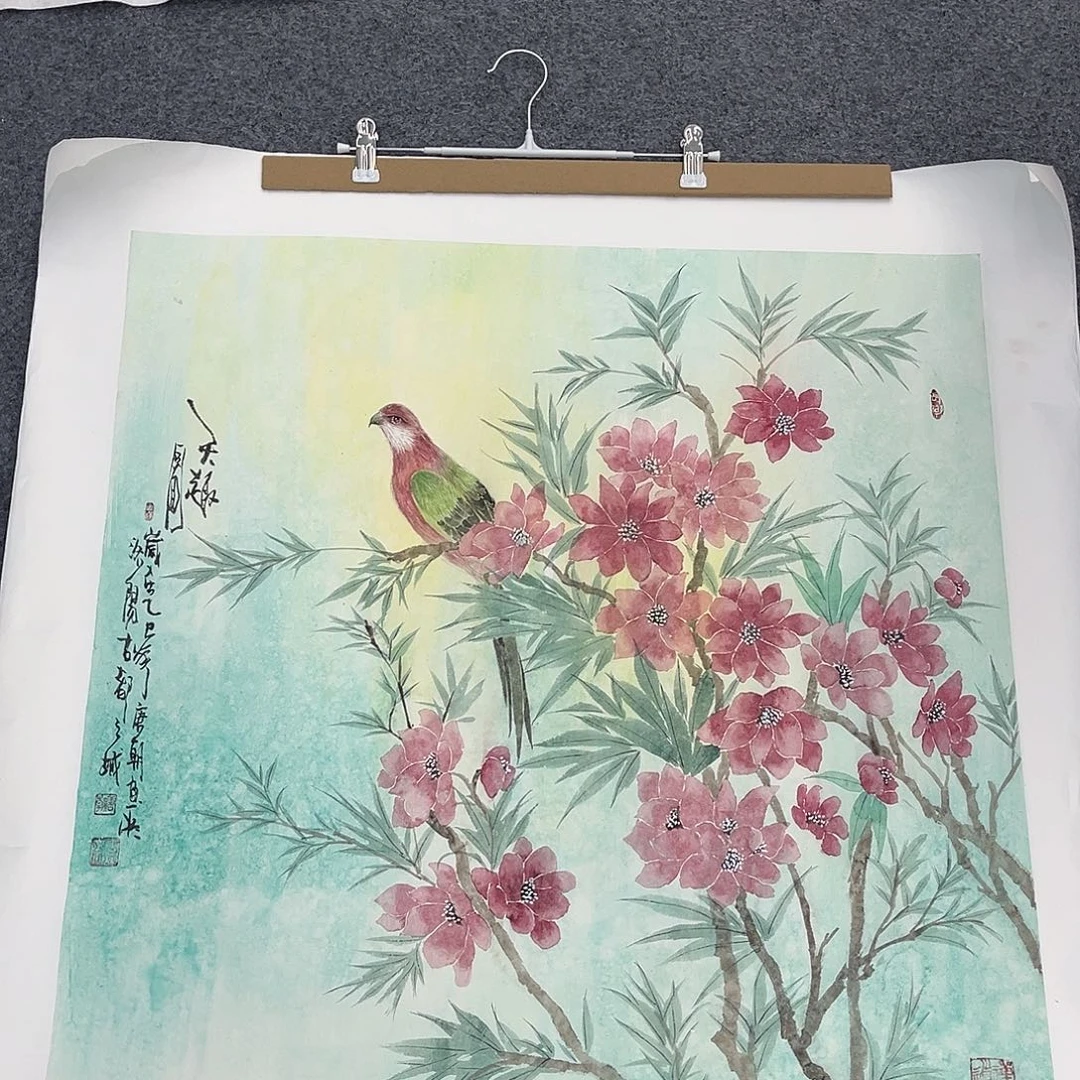 月***构国画纯手绘作品欣赏作品