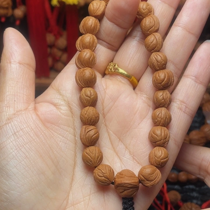 菩提籽类龙纹桃枭挂件