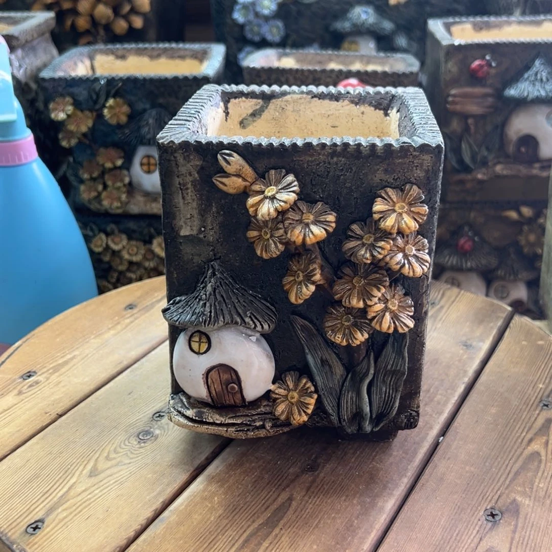 青藤多肉花盆百搭