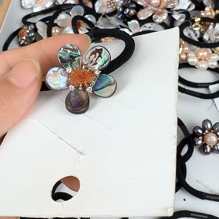 未镶嵌发饰淡水珍珠