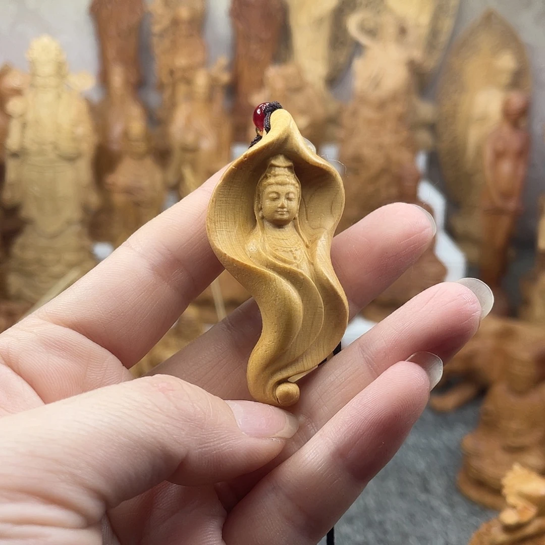 木崖柏摆件手把件