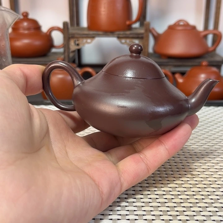 紫砂茶壶原矿紫砂手工制作