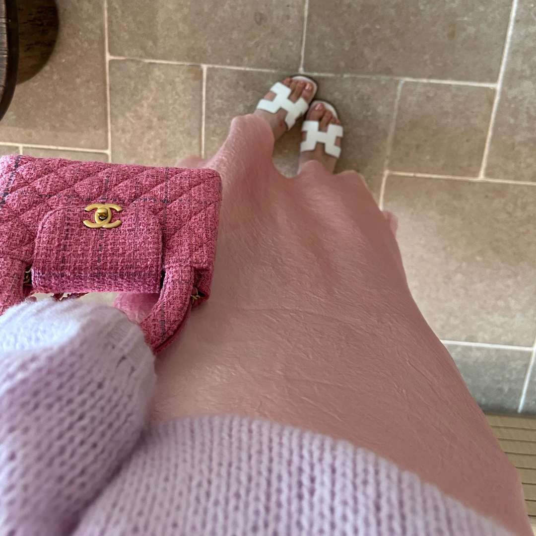 syna「琥珀流光风」希娜 苏梅 鱼尾肌理感醋纤高腰半身裙