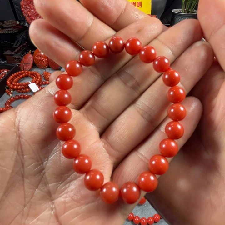 南红玛瑙手链未镶嵌大**房