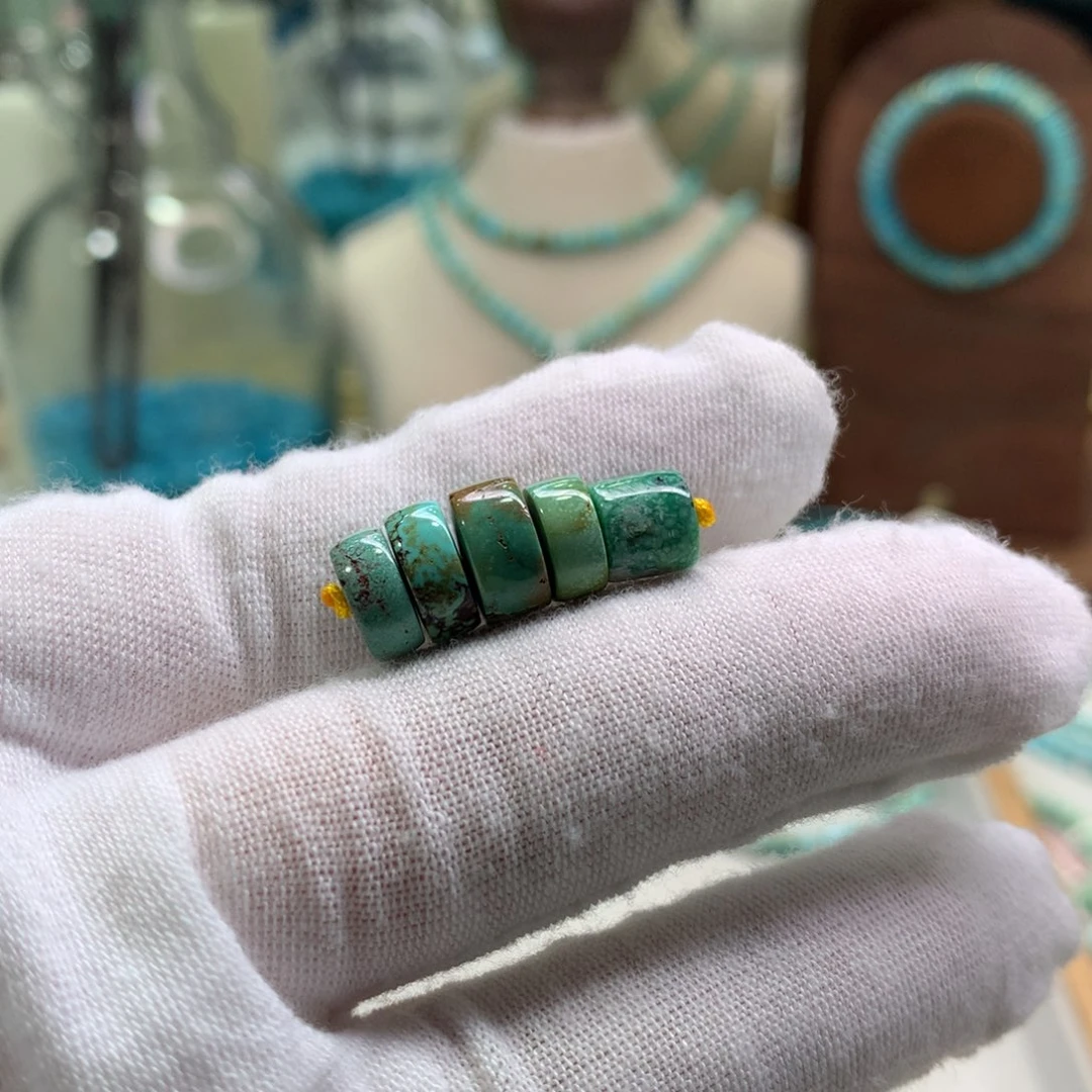 绿松石未镶嵌配饰