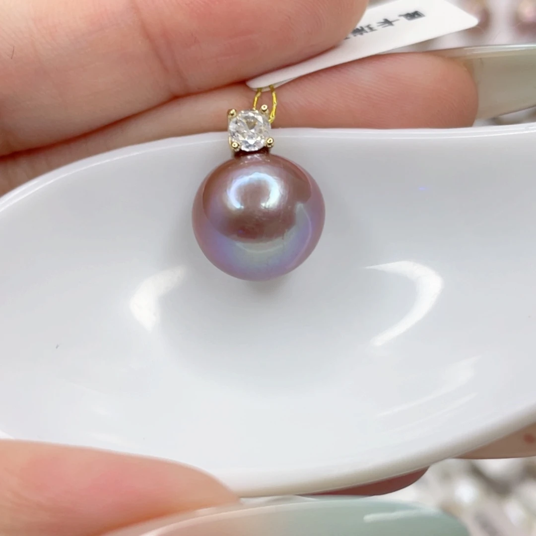 淡水珍珠未镶嵌吊坠(赠链)