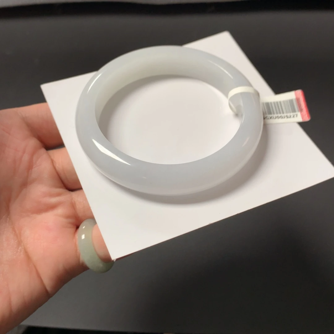 翡翠未镶嵌手镯82号58