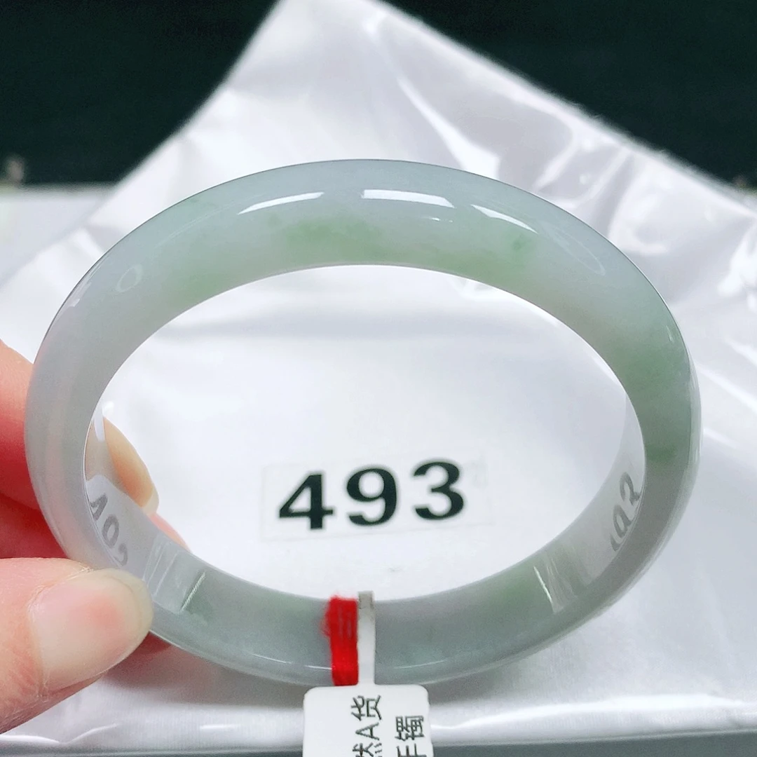 翡翠未镶嵌手镯14 号翡翠手镯 圈口60.9