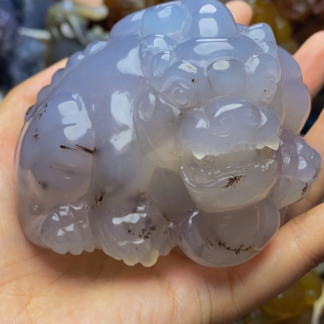 玛瑙/玉髓未镶嵌摆件
