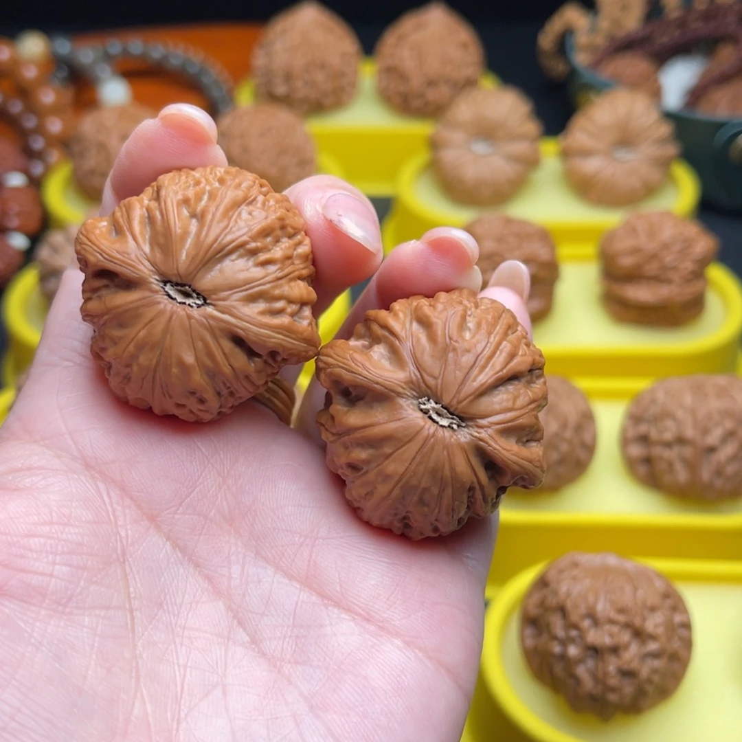 小***禹文玩核桃把件38铁锤