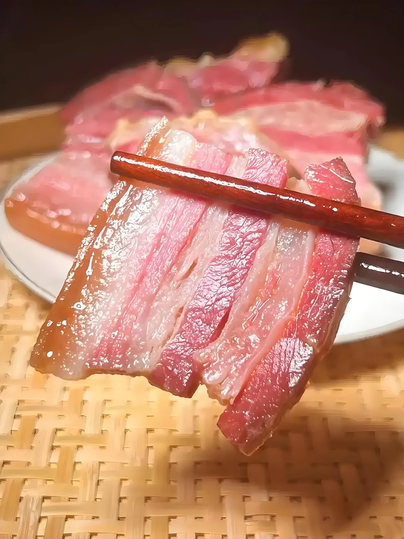 【现场称重】三峡柴火烟熏  腊五花