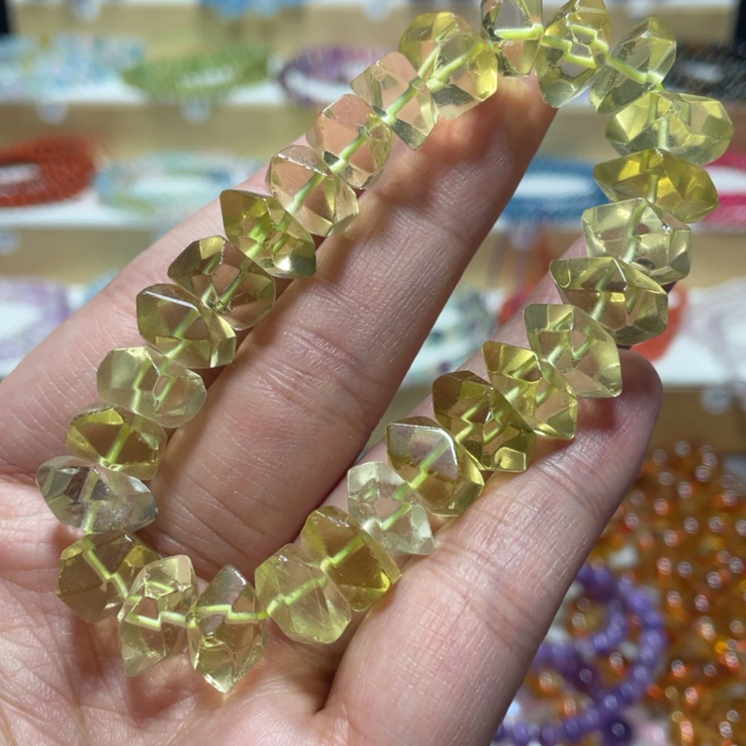 【闪购商品】水晶手链银S800镀金镶嵌